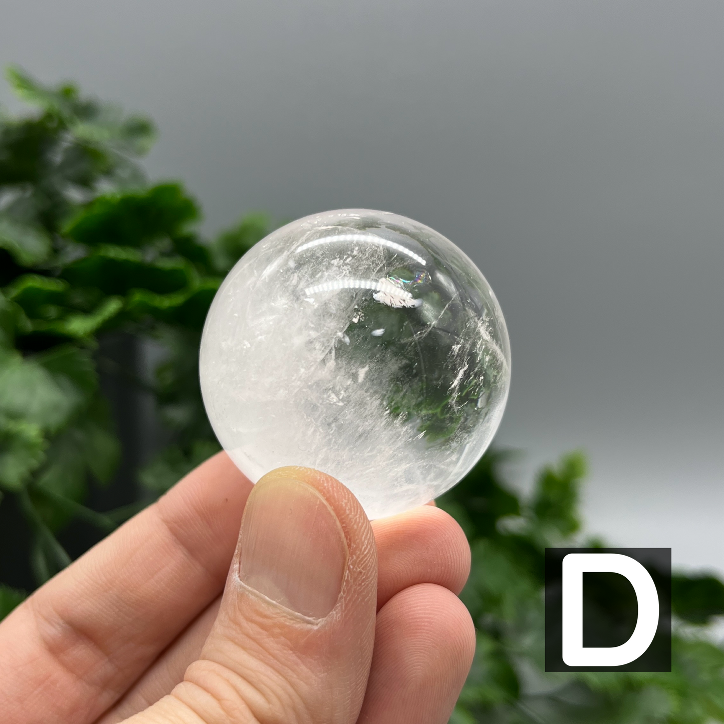 Clear Quartz Sphere - YOU PICK