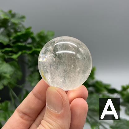 Clear Quartz Sphere - YOU PICK