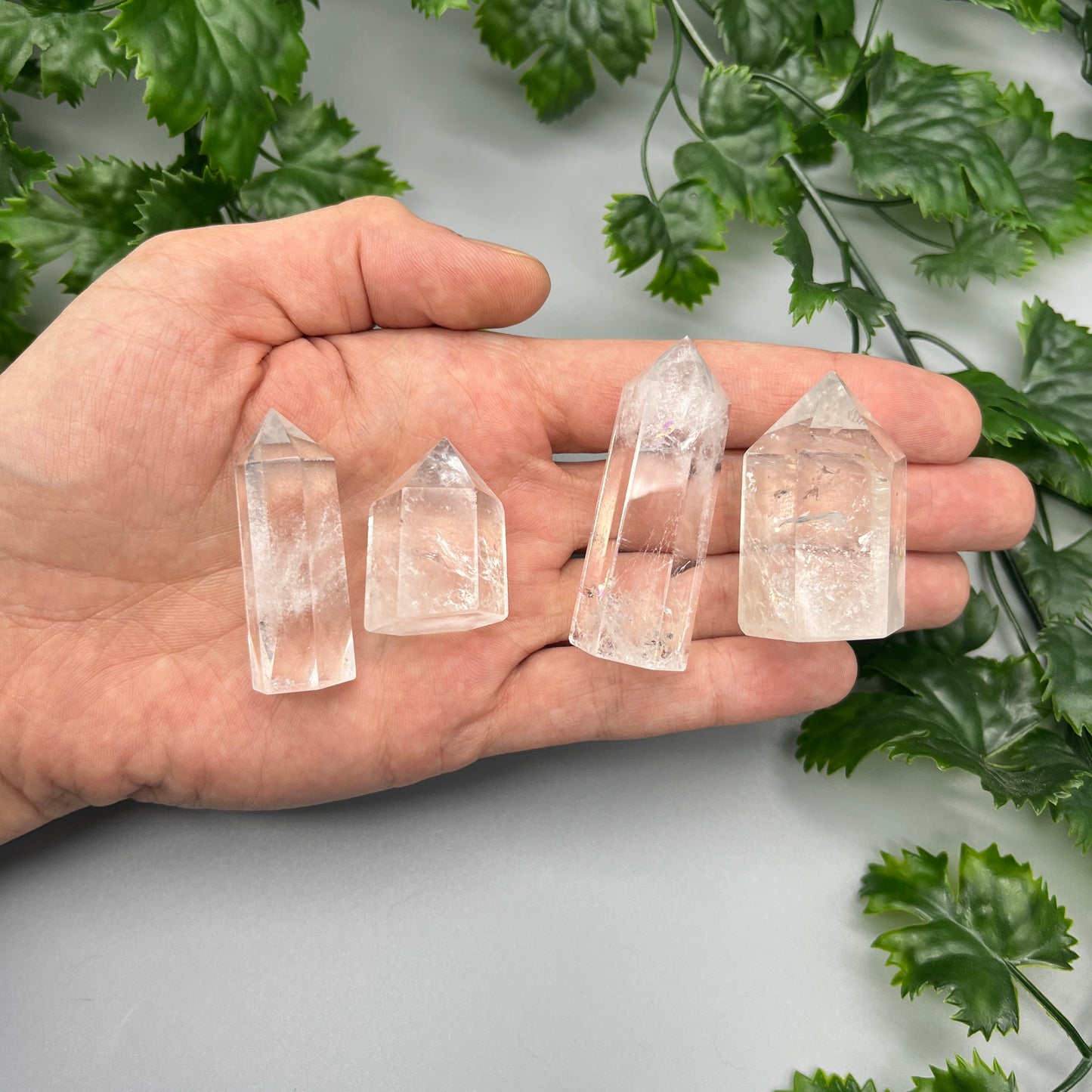 Mini Clear Quartz Tower