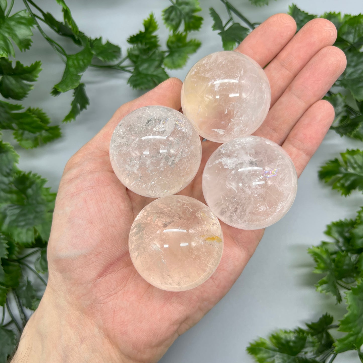 Clear Quartz Sphere - YOU PICK