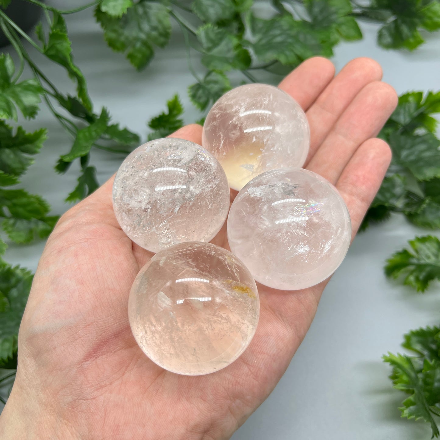 Clear Quartz Sphere - YOU PICK