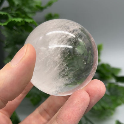 Clear Quartz Sphere with High Clarity