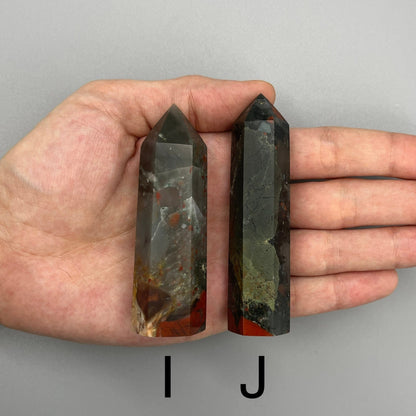 Bloodstone Tower - YOU PICK - 3" African Bloodstone Tower