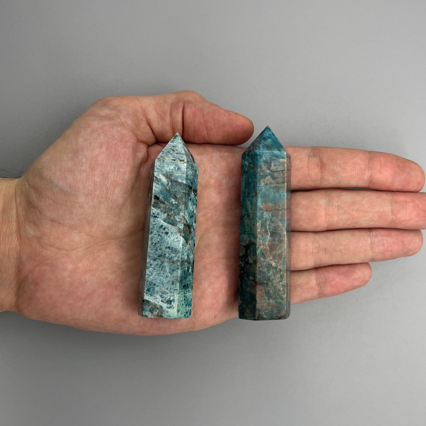 Apatite Tower - YOU PICK - 3" Blue Apatite Tower