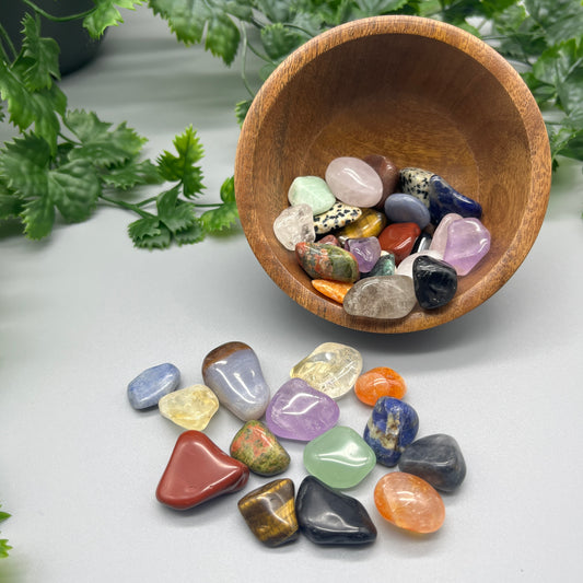 SET OF 12 MYSTERY Tumbled Stones