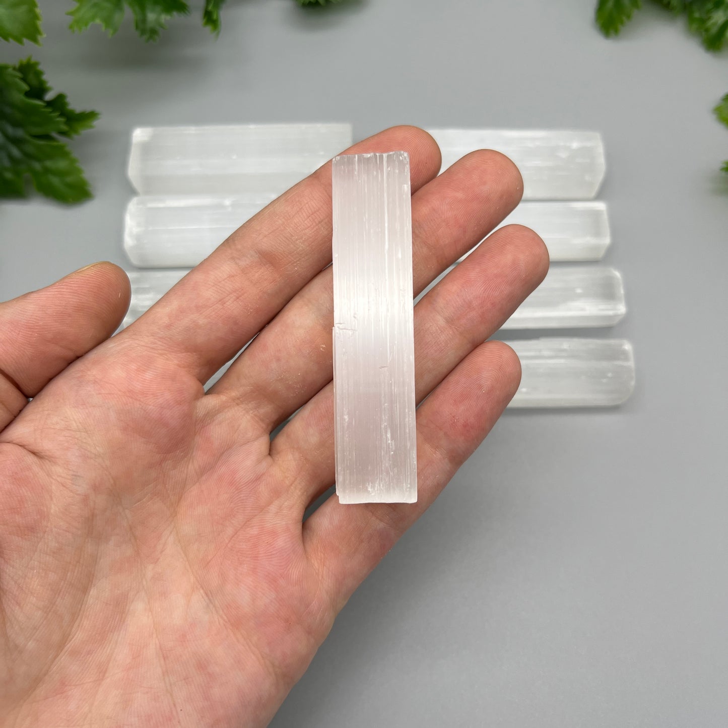 5 Pack of 2.5-3” Selenite Sticks - Five Natural Selenite Sticks