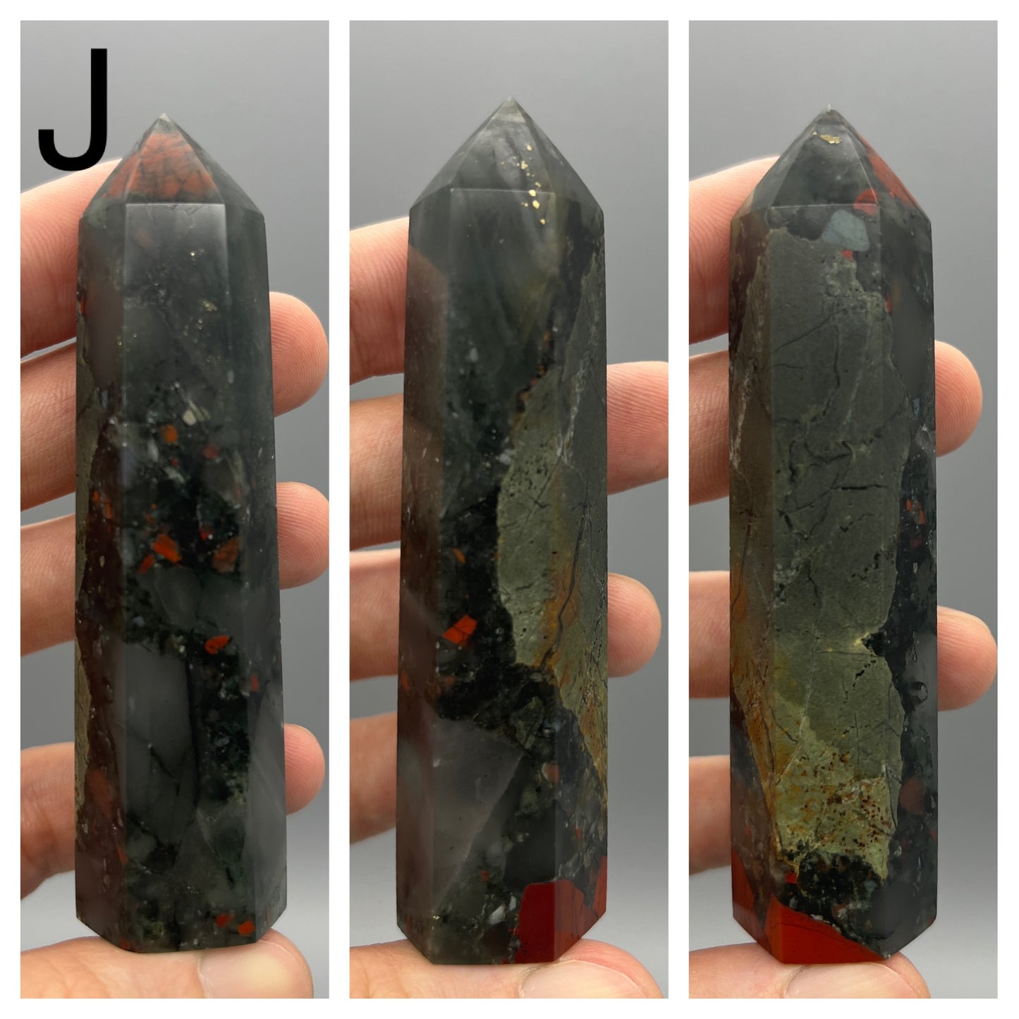 Bloodstone Tower - YOU PICK - 3" African Bloodstone Tower