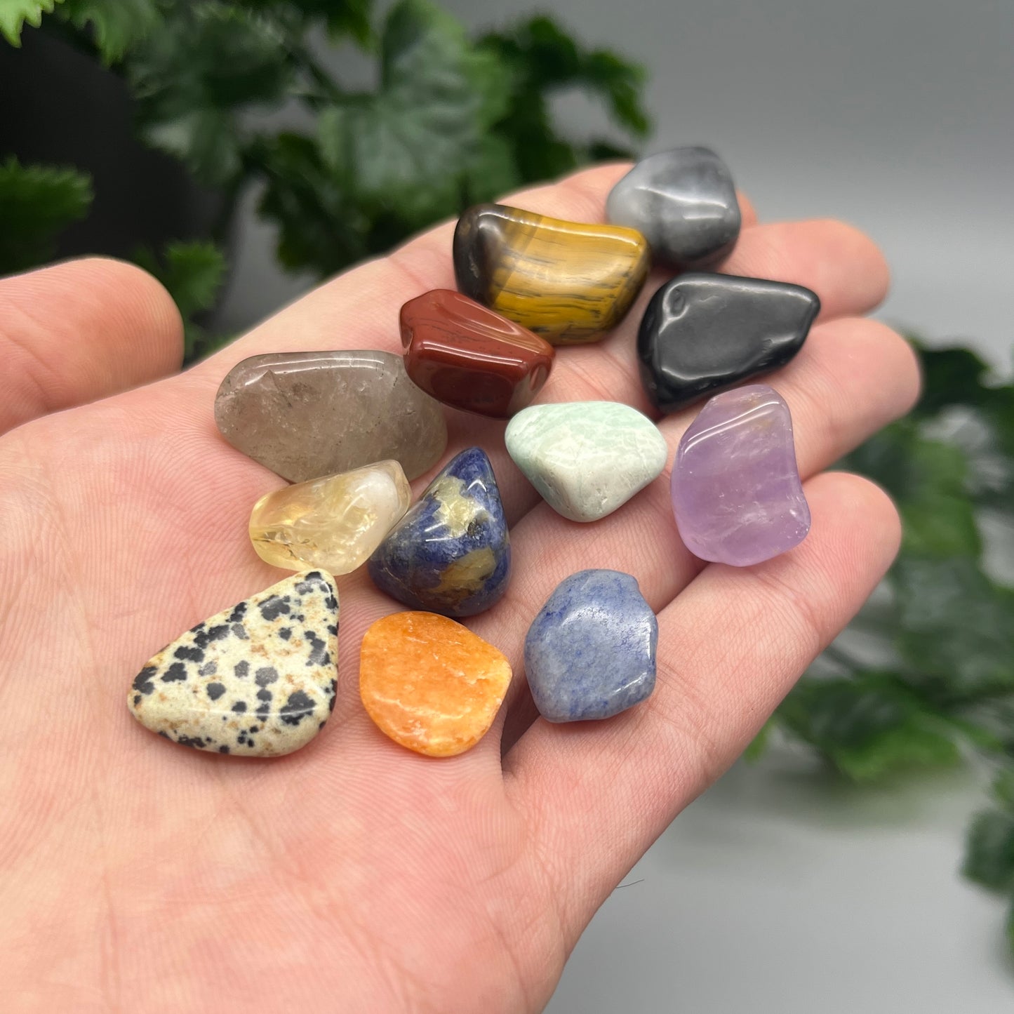 SET OF 12 MYSTERY Tumbled Stones