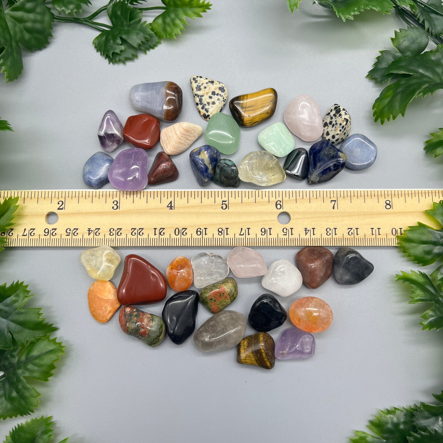 SET OF 12 MYSTERY Tumbled Stones