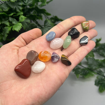 SET OF 12 MYSTERY Tumbled Stones