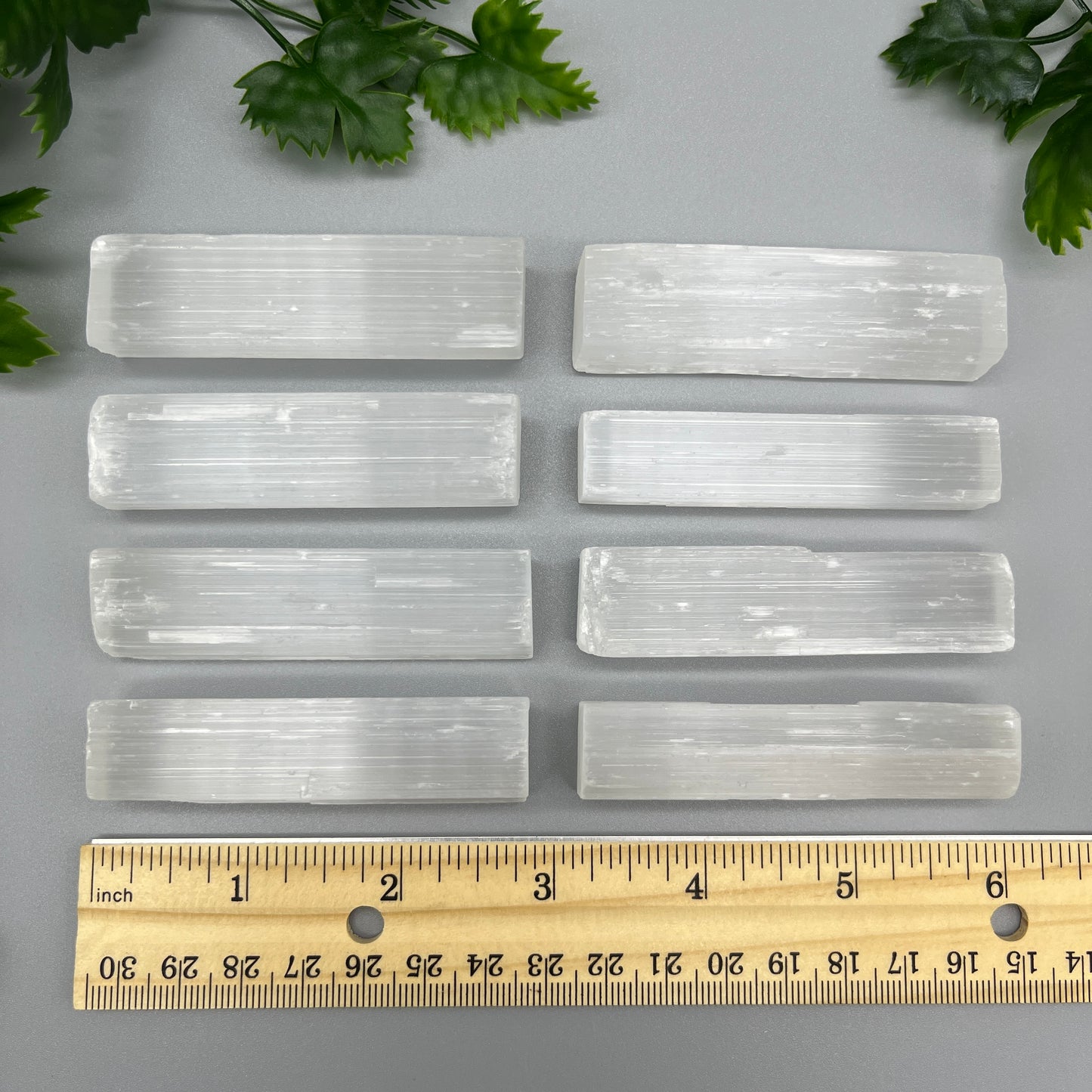 2.5-3” Selenite Stick - One Natural Selenite Stick